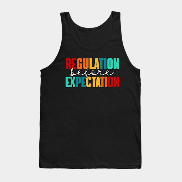 Regulation Before Expectation Tank Top by Atelier Djeka